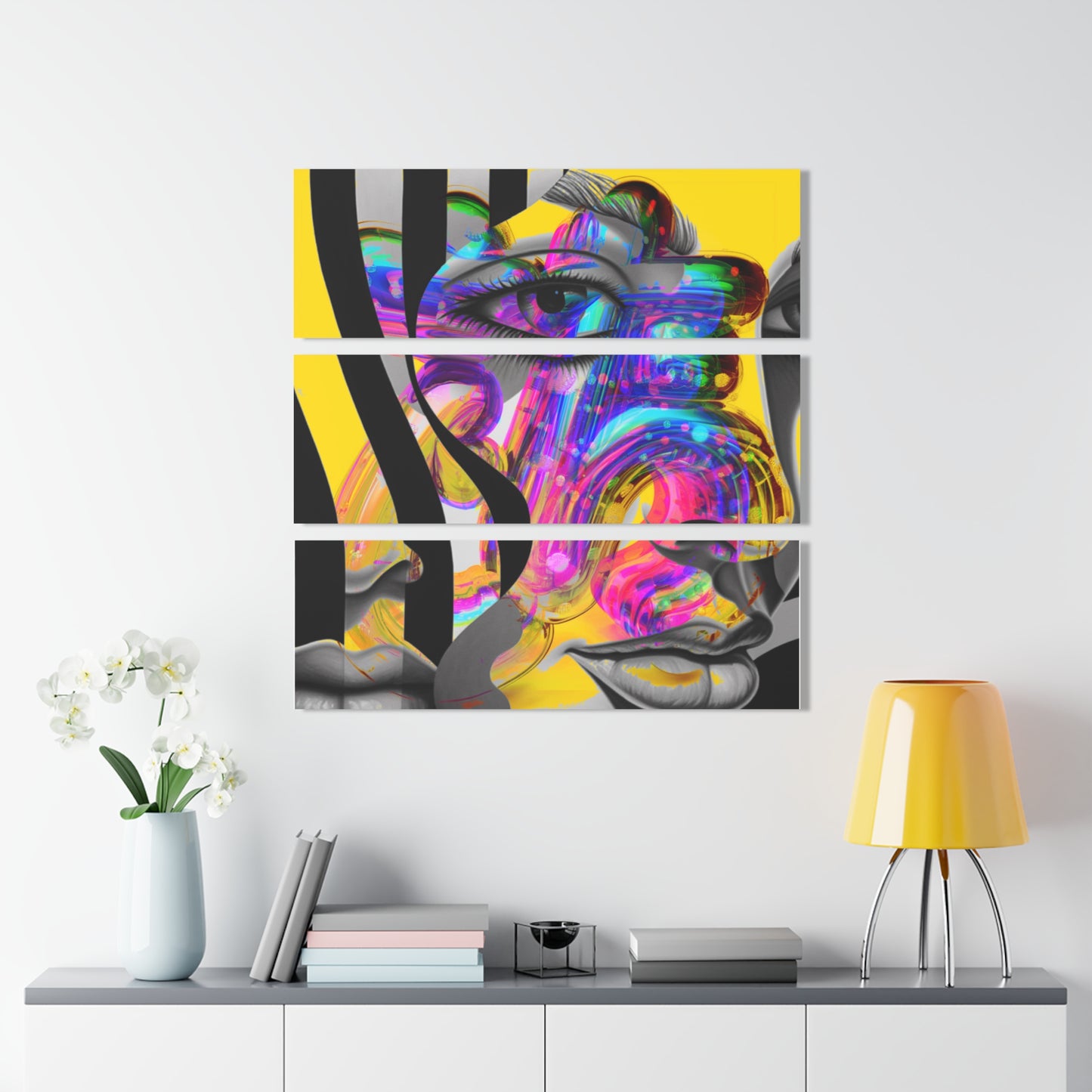 Copy of Copy of Beauty 108 – Acrylic Triptych Wall Art