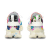 Futuristic Tokyo Hues: Women's NeonDream Sneakers