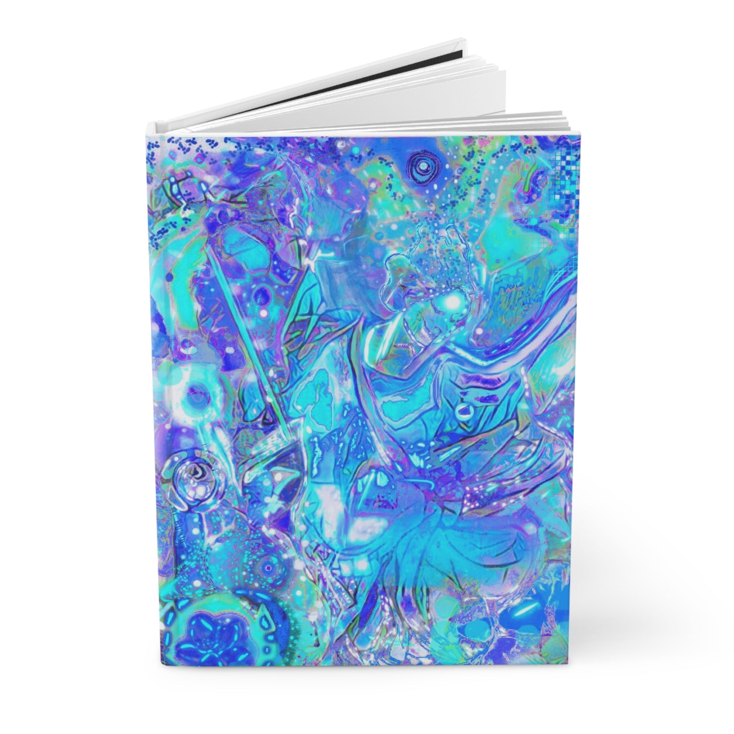 St. Michael ( Cooler Blue Edition) Hardcover Journal Matte