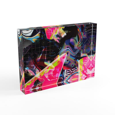"Mysterious Dreams" - Acrylic Photo Block