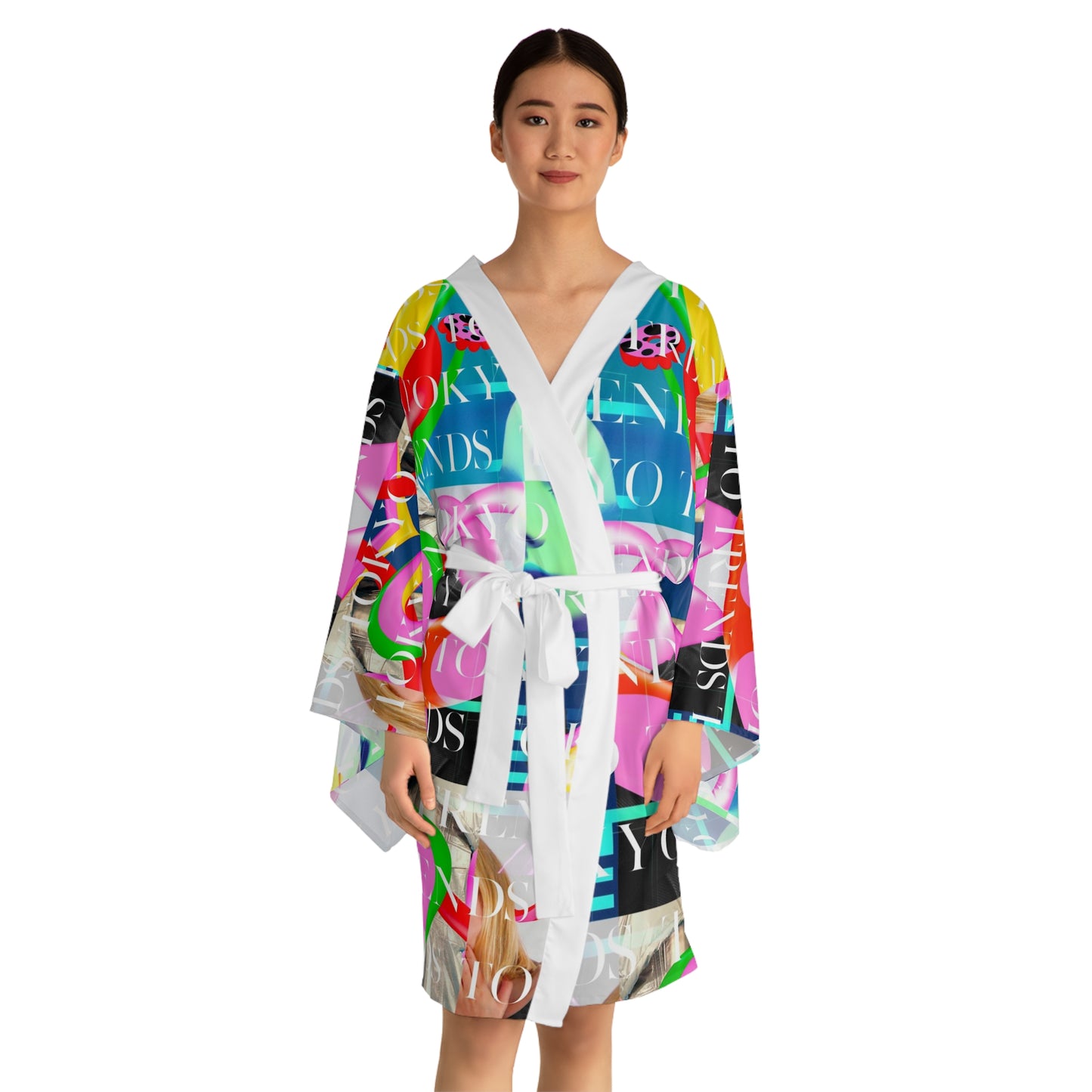 Futuristic Kimono Elegance: The Robe of Tomorrow