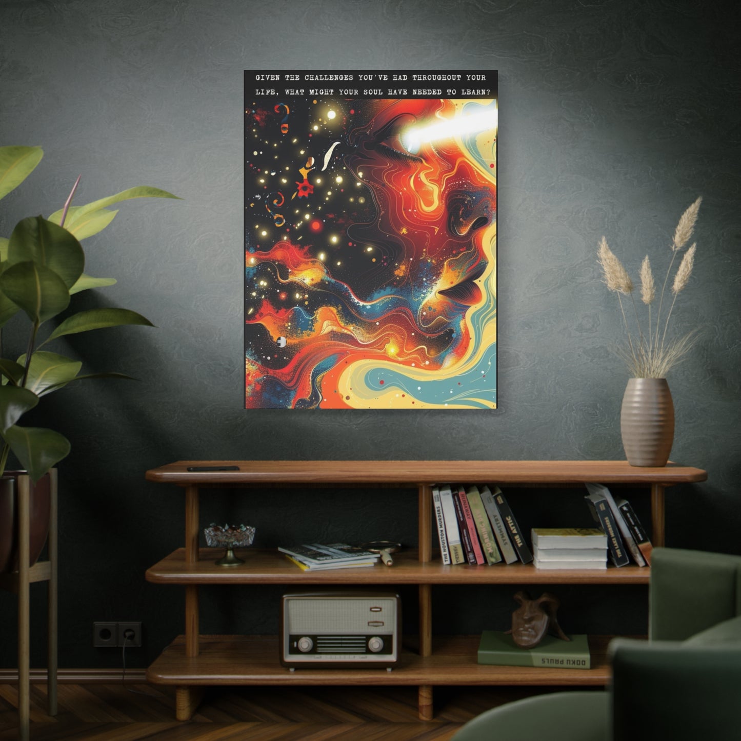 "What the Soul Needed" - Stretched Canvas