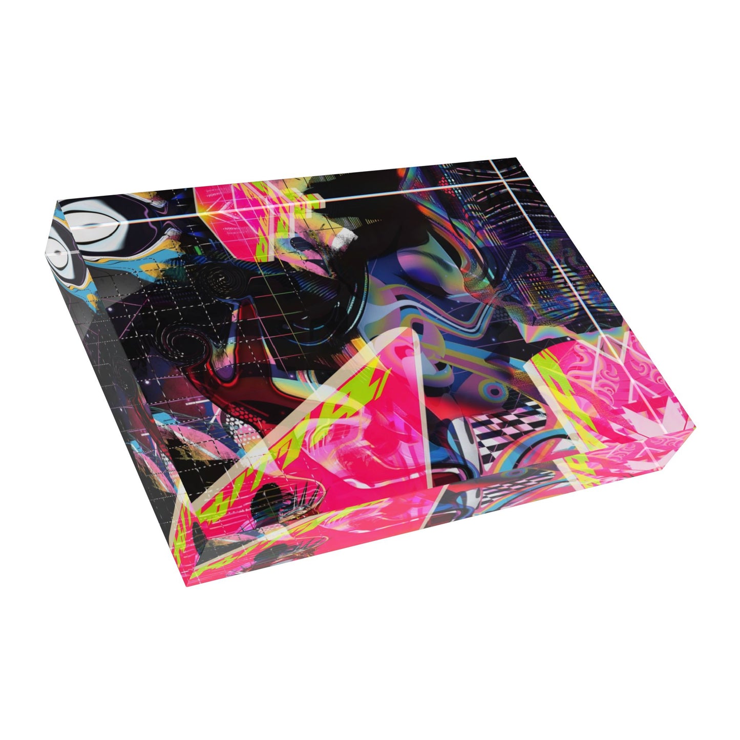 "Mysterious Dreams" - Acrylic Photo Block