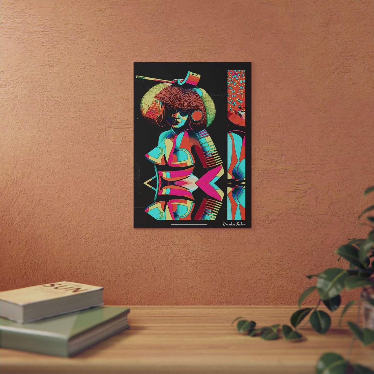 "Desejos" — Aluminum Art Panel