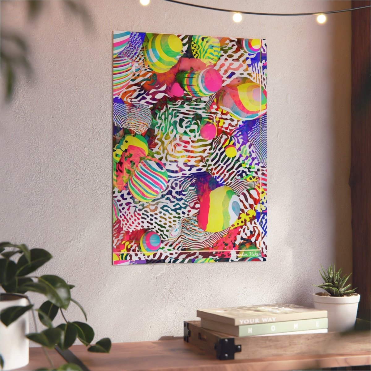 1980s Miami Vice — Aluminum Art Panel - Brandon Fisher Art