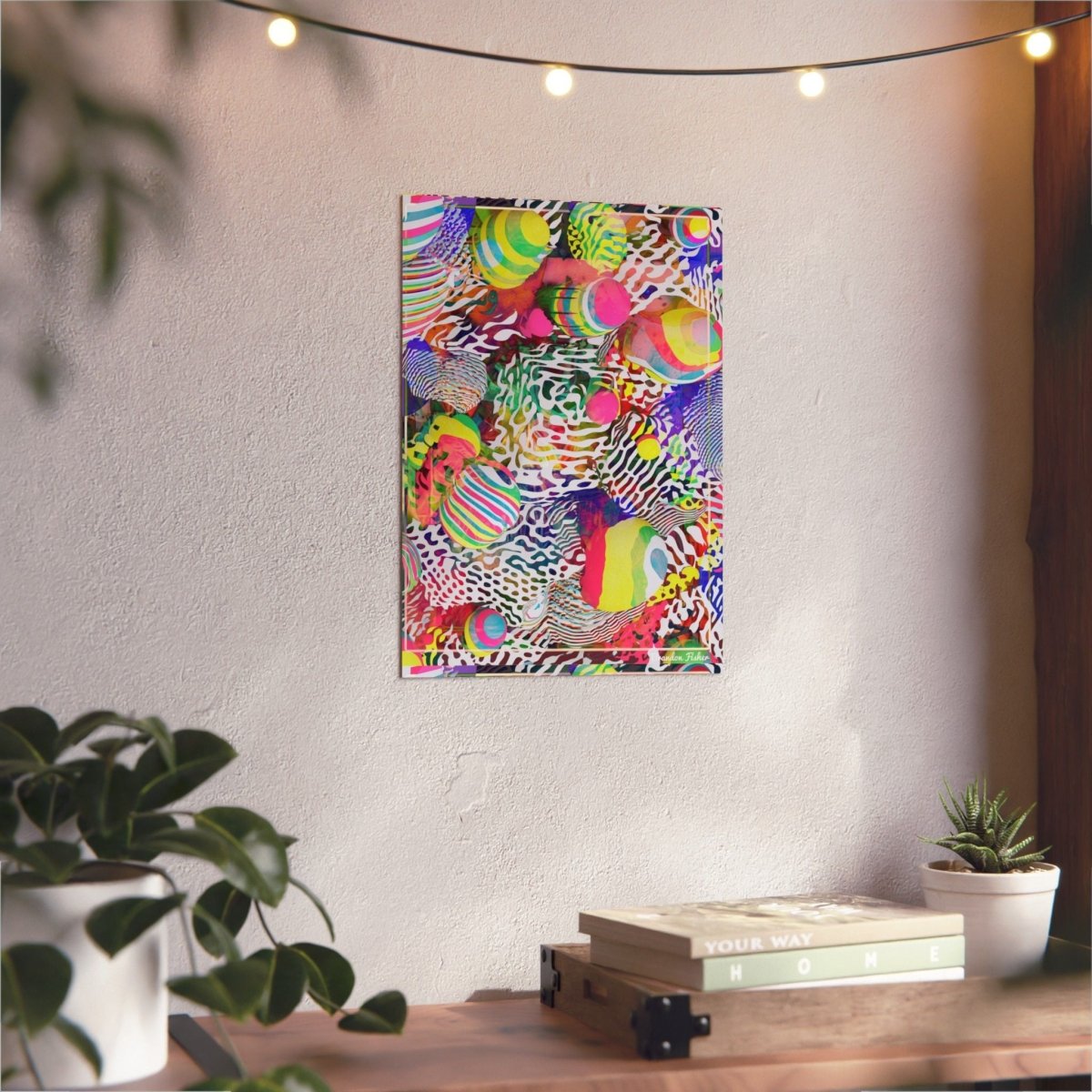 1980s Miami Vice — Aluminum Art Panel - Brandon Fisher Art