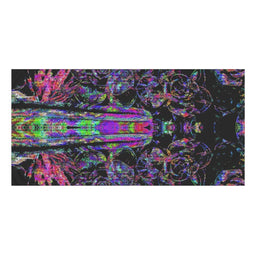 "3D Gyriate" Luxurious Mink Cotton Beach Towel - Brandon Fisher Art