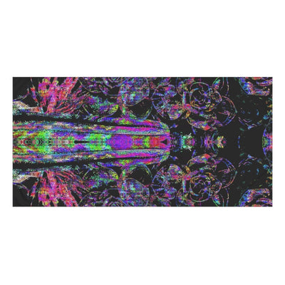 "3D Gyriate" Luxurious Mink Cotton Beach Towel - Brandon Fisher Art