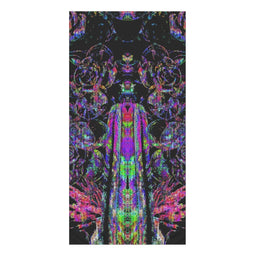 "3D Gyriate" Luxurious Mink Cotton Beach Towel - Brandon Fisher Art