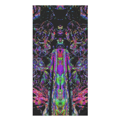 "3D Gyriate" Luxurious Mink Cotton Beach Towel - Brandon Fisher Art