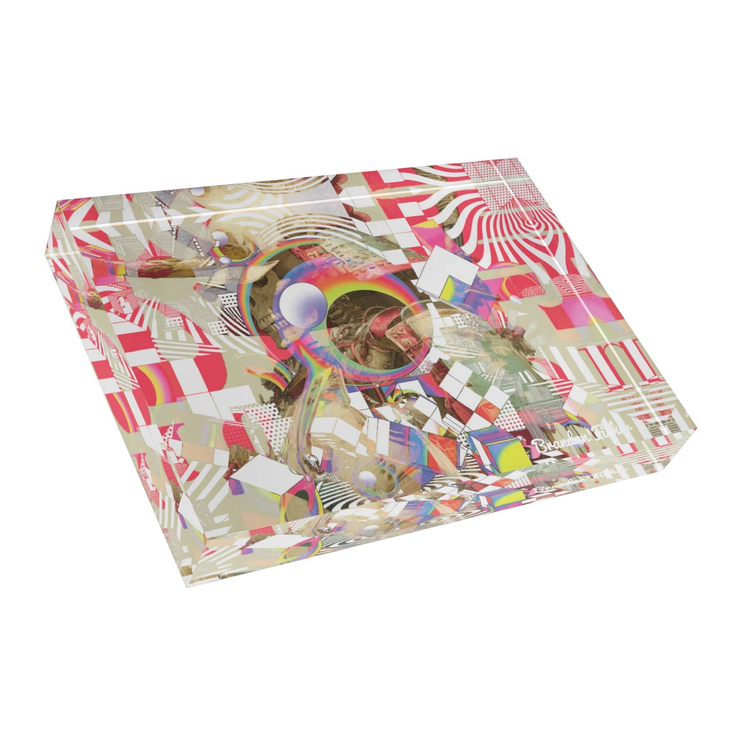 Copy of Copy of Copy of  Between Us, Gold - Acrylic Photo Block