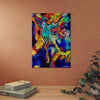 The Archangel Saint Michael — Aluminum Art Panel