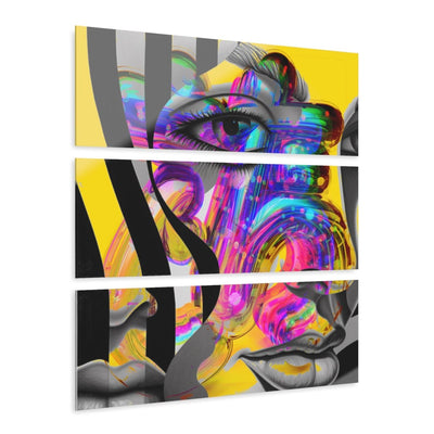 Beauty 108 – Acrylic Triptych Wall Art - Brandon Fisher Art