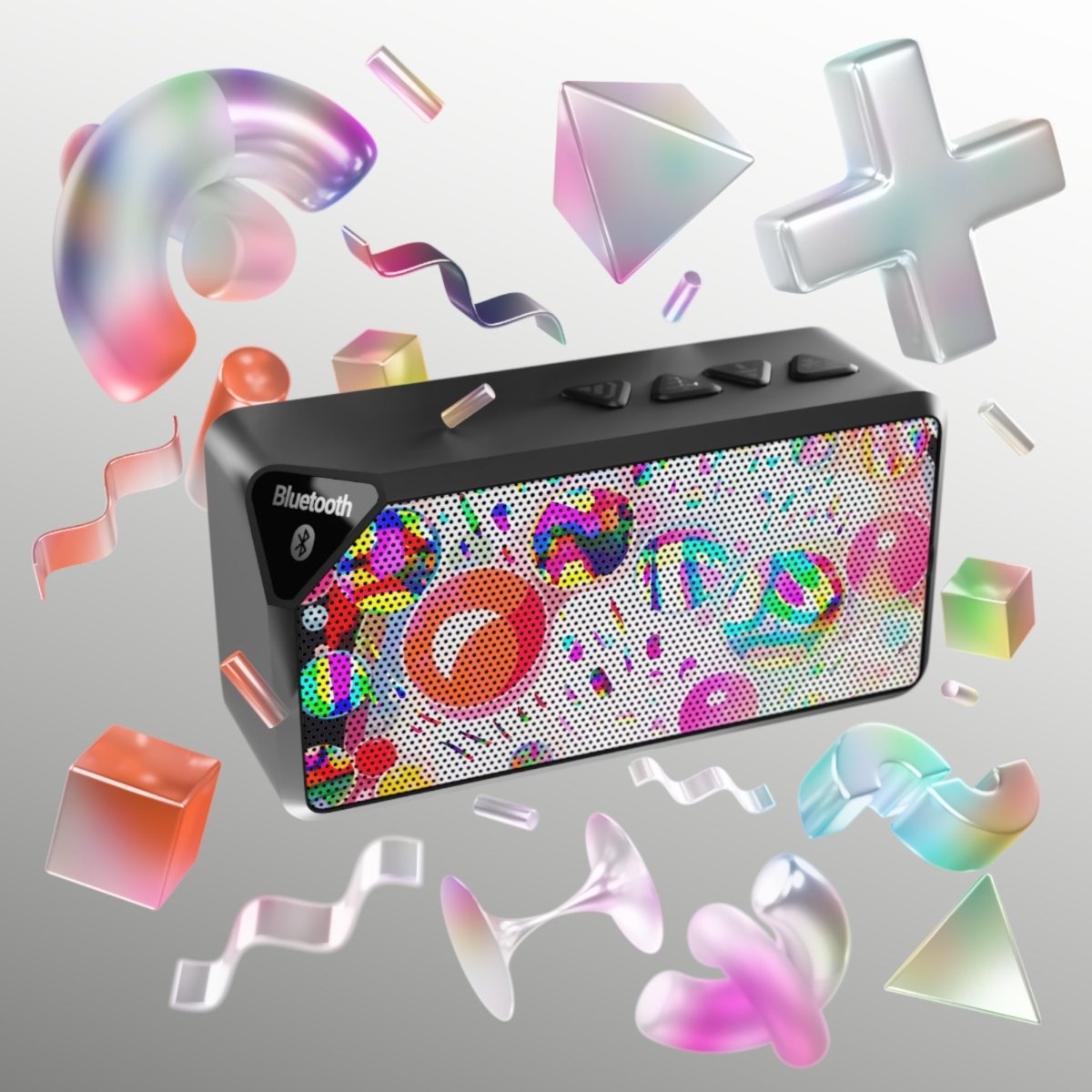 "Don't Burst My Bubble Baby" Bluetooth Speaker - Brandon Fisher Art