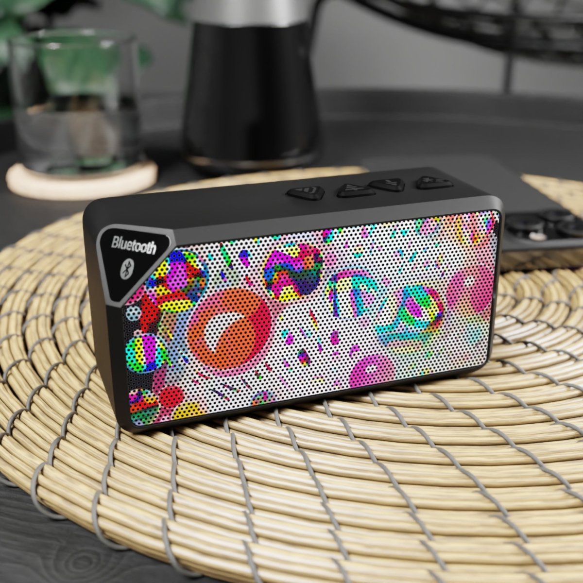 "Don't Burst My Bubble Baby" Bluetooth Speaker - Brandon Fisher Art