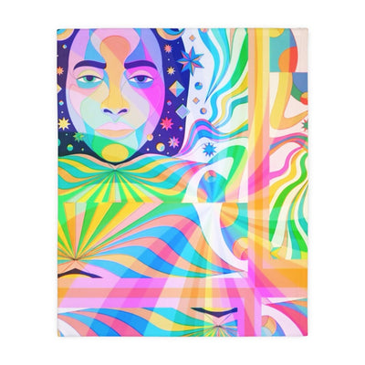 Dreamscape - Two - Sided Blanket - Brandon Fisher Art