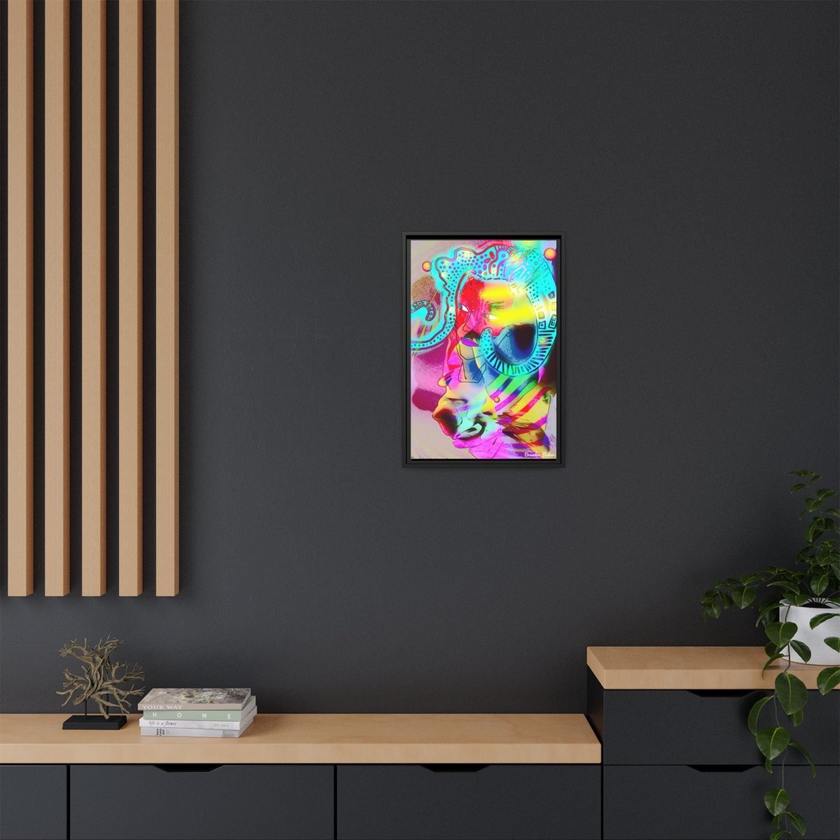 Eternal Change - Framed Canvas Art - Brandon Fisher Art