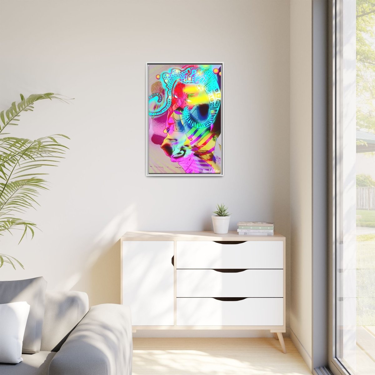 Eternal Change - Framed Canvas Art - Brandon Fisher Art
