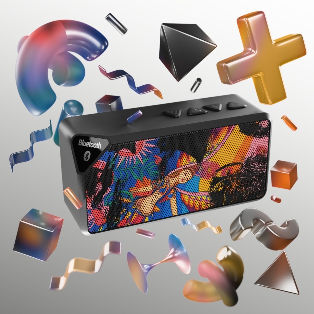 Fly With Me Bluetooth Speaker - Brandon Fisher Art