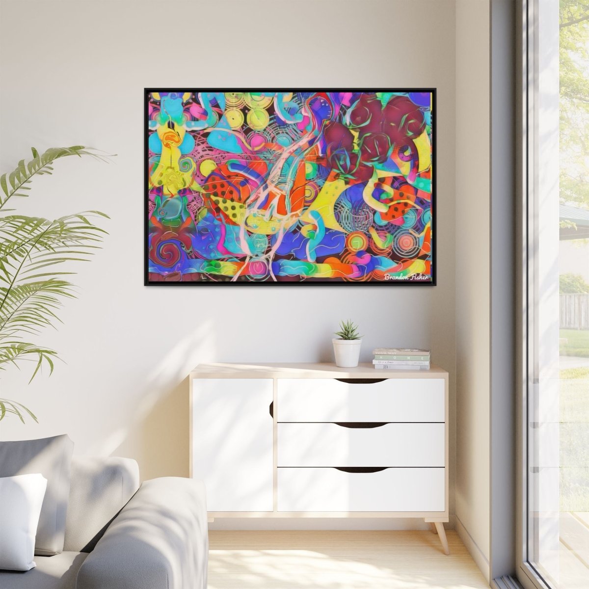 Forever - Framed Canvas Art - Brandon Fisher Art