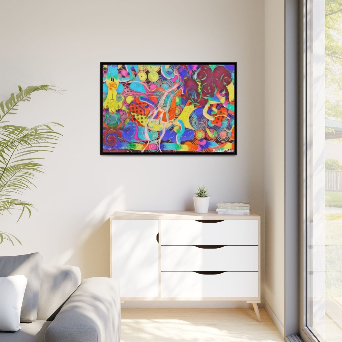 Forever - Framed Canvas Art - Brandon Fisher Art