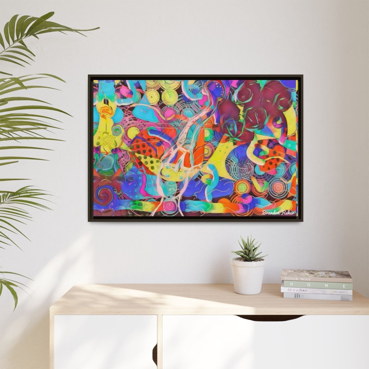 Forever - Framed Canvas Art - Brandon Fisher Art