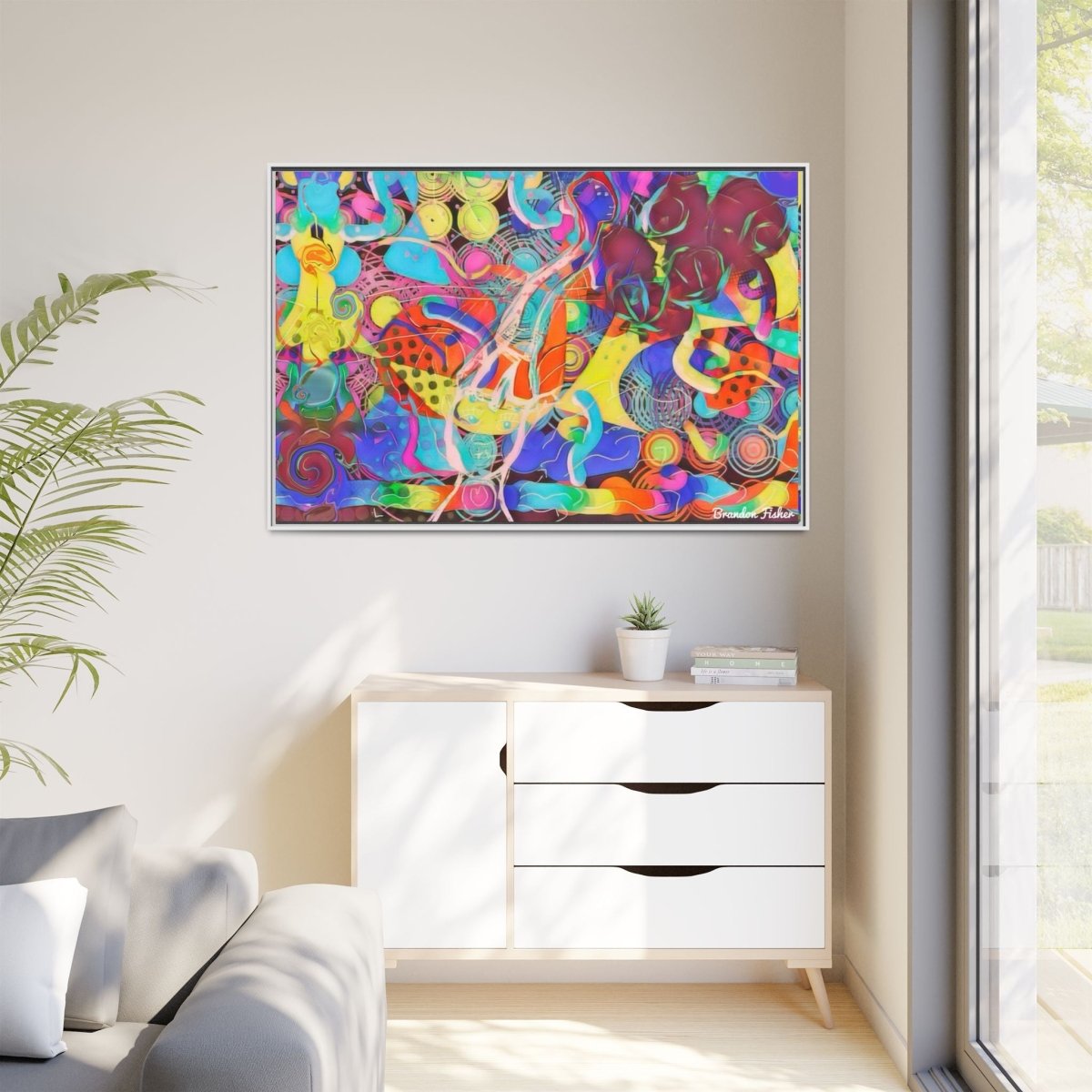 Forever - Framed Canvas Art - Brandon Fisher Art