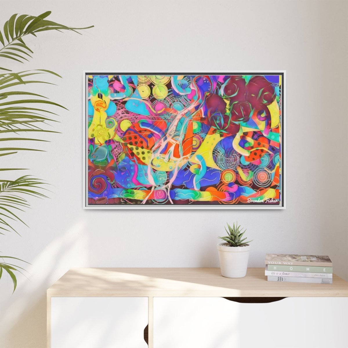 Forever - Framed Canvas Art - Brandon Fisher Art