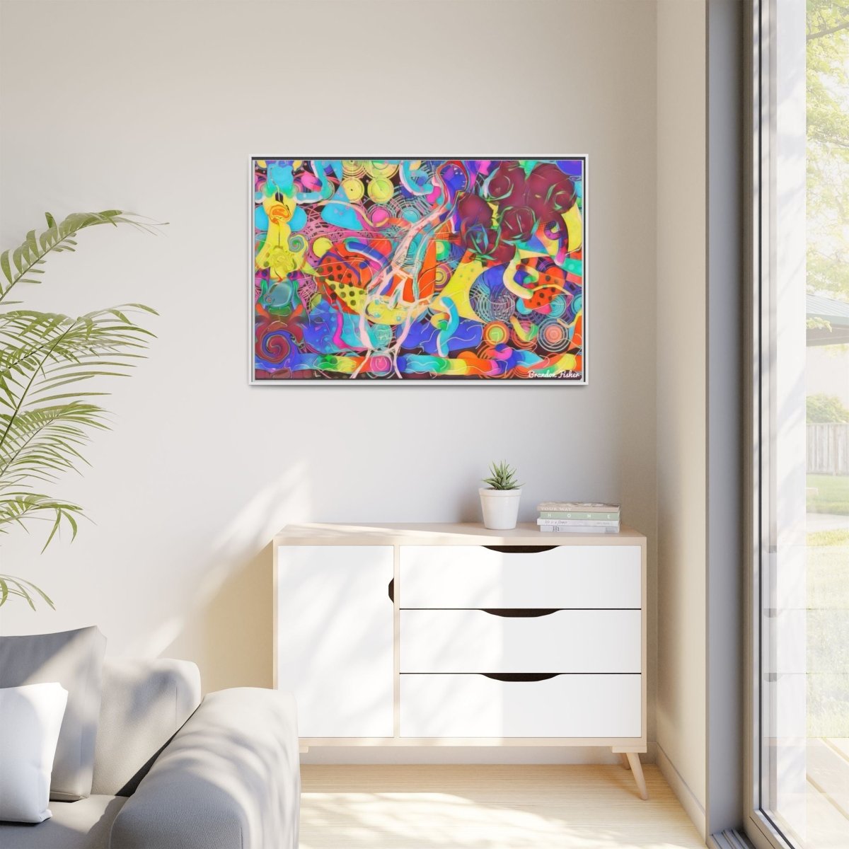 Forever - Framed Canvas Art - Brandon Fisher Art