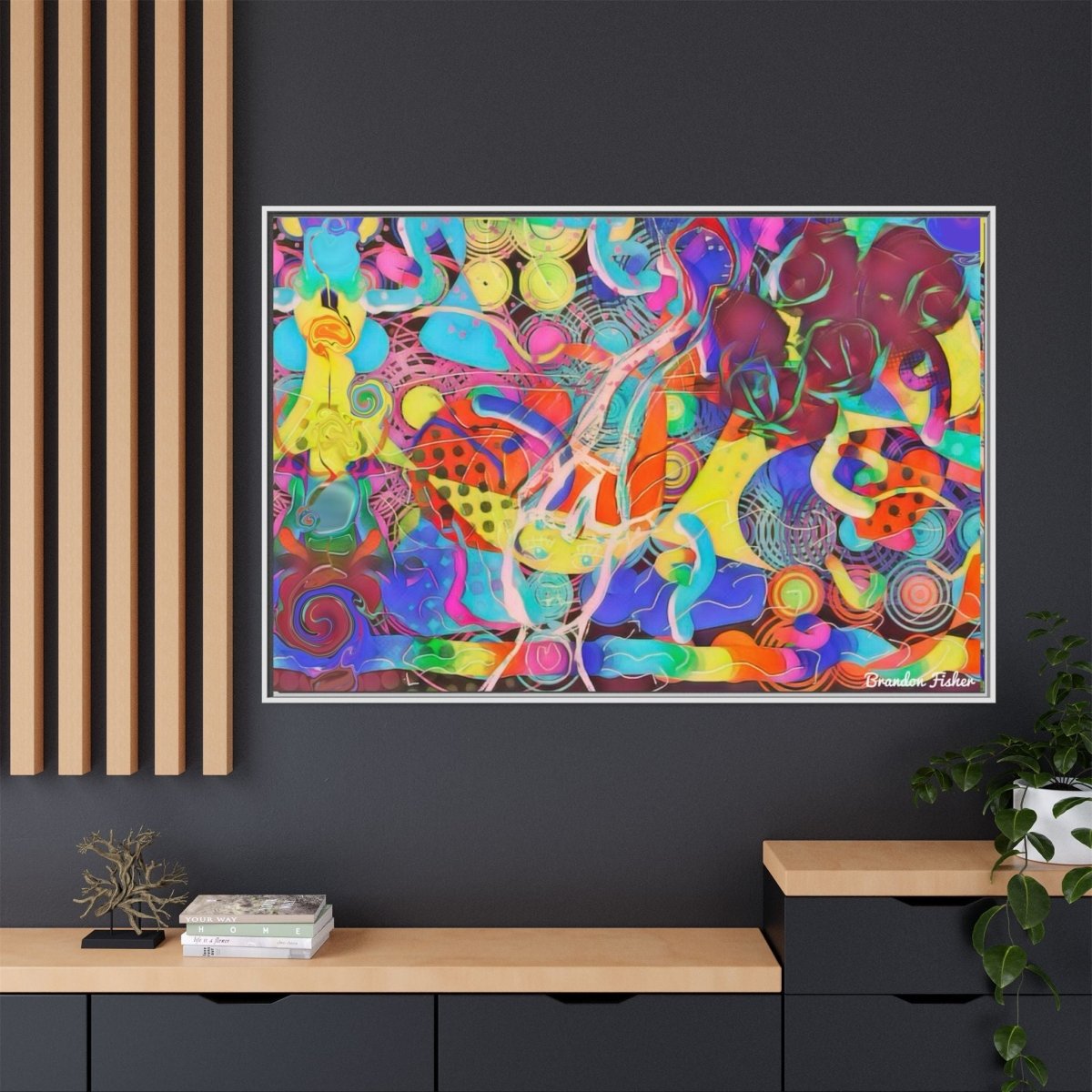 Forever - Framed Canvas Art - Brandon Fisher Art