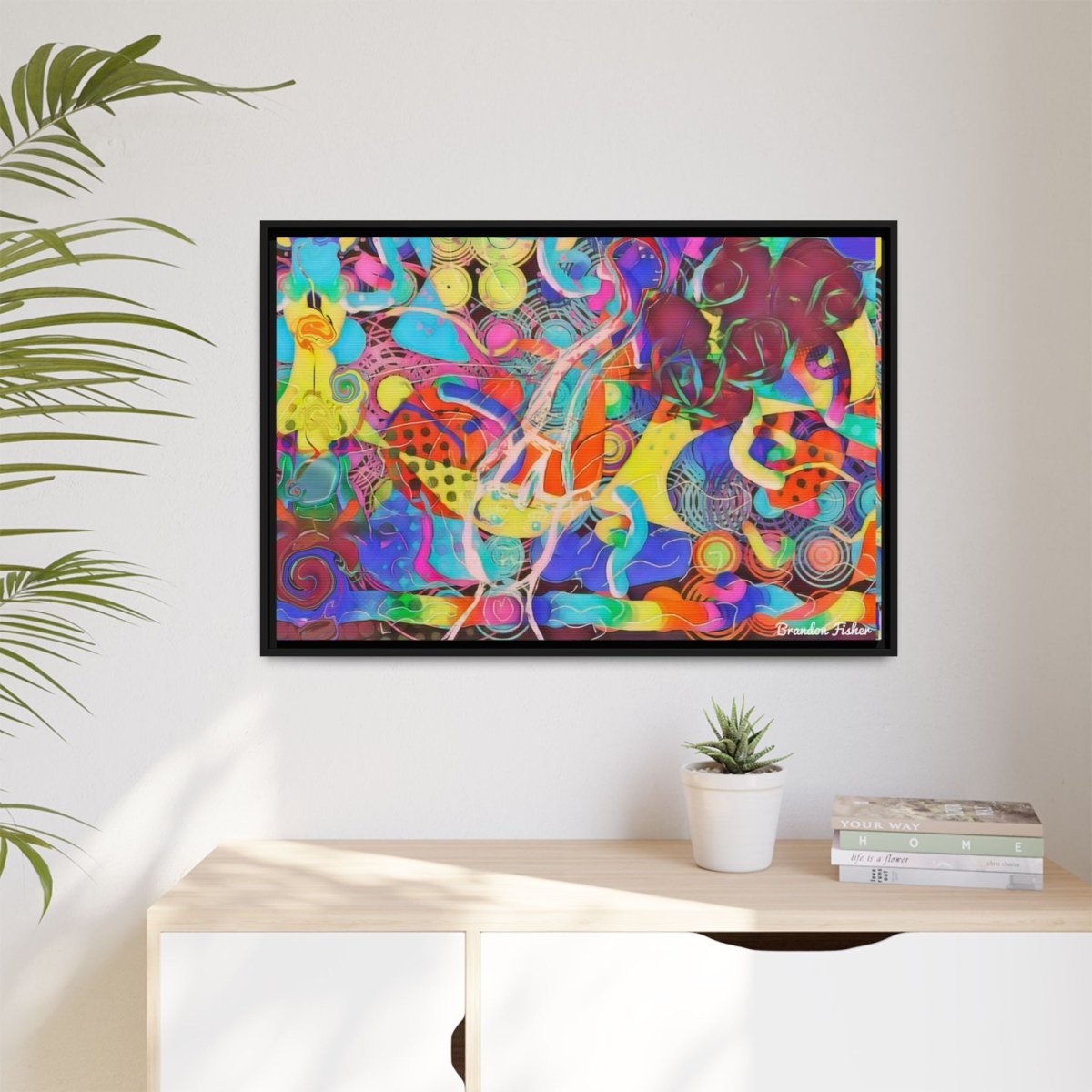 Forever - Framed Canvas Art - Brandon Fisher Art