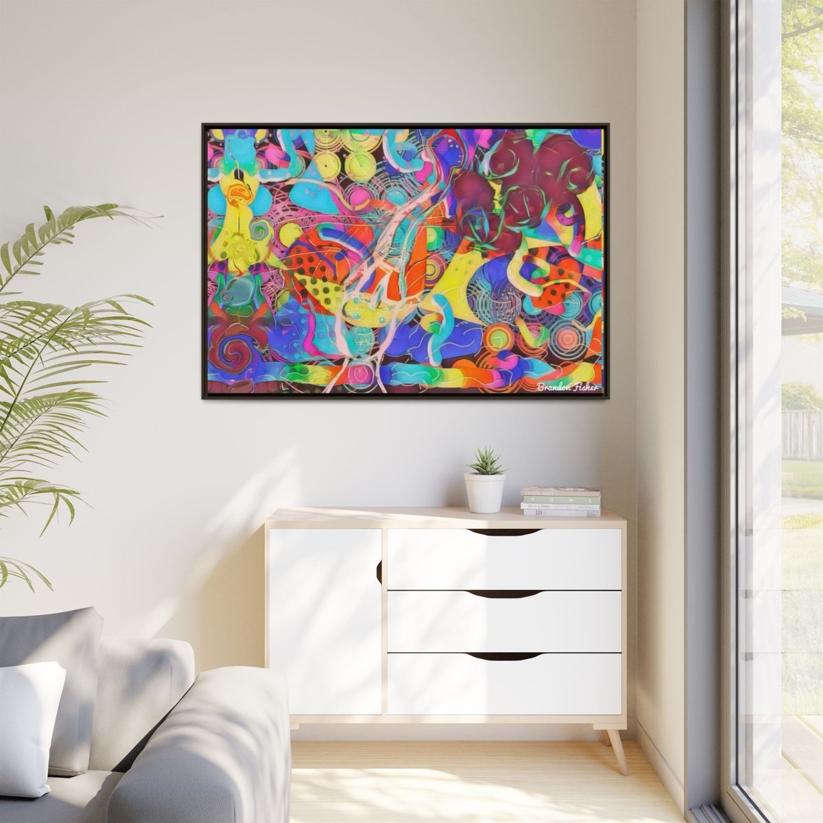 Forever - Framed Canvas Art - Brandon Fisher Art