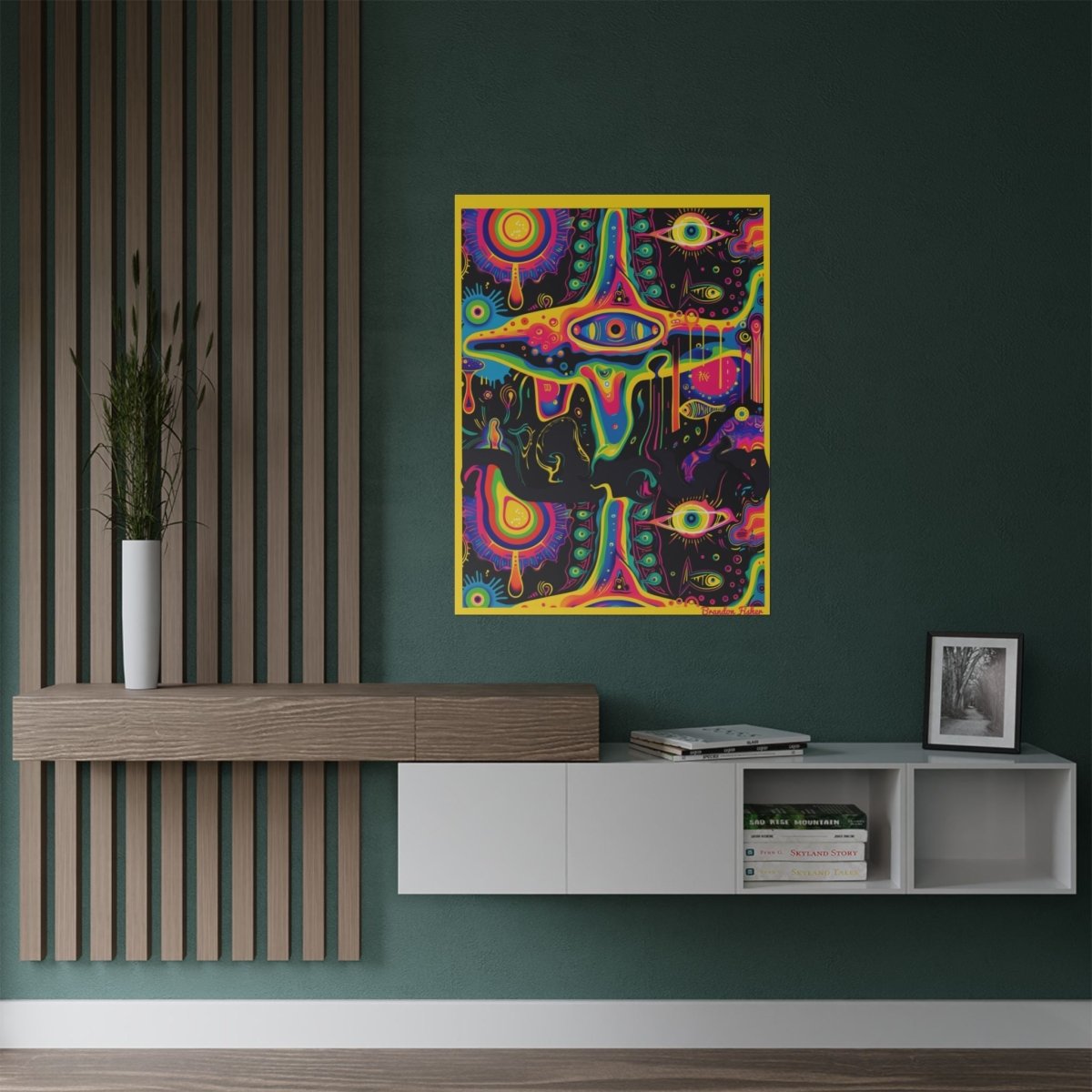 It's Alife - Vibrant Satin Poster - Brandon Fisher Art