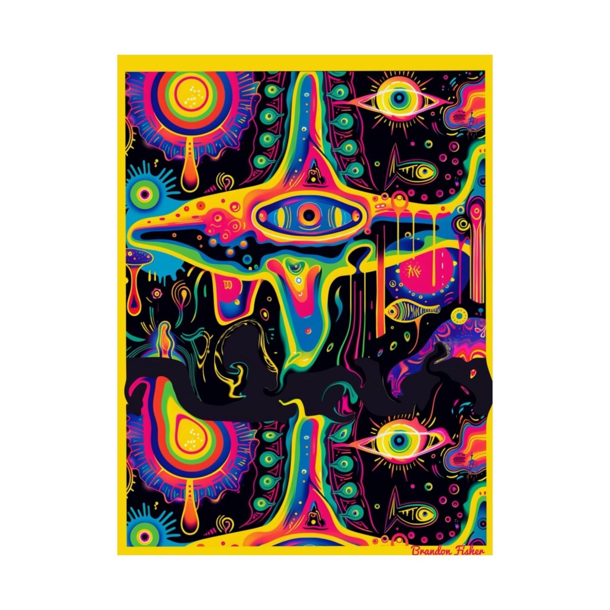 It's Alife - Vibrant Satin Poster - Brandon Fisher Art