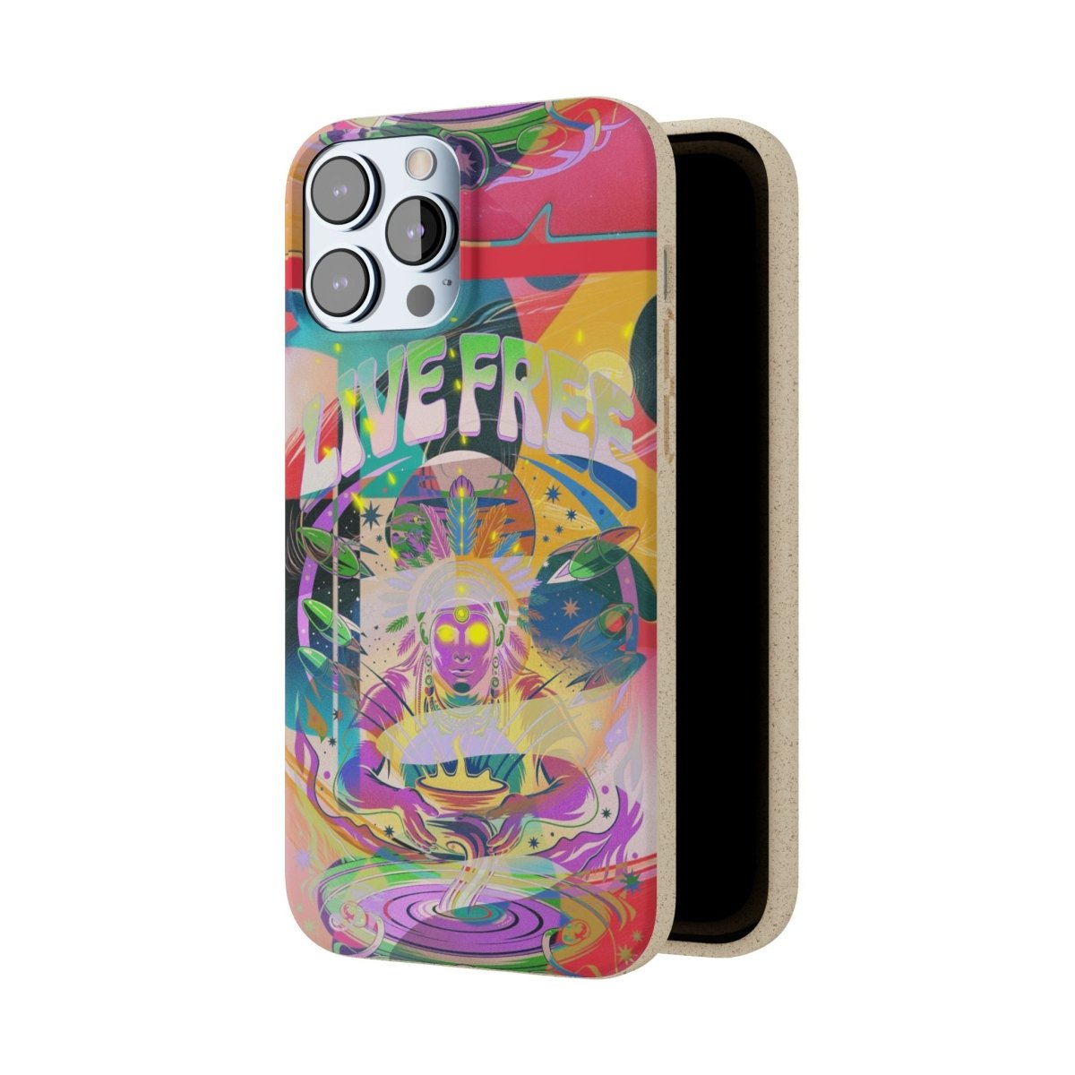 "Live Free" Eco Phone Case - Brandon Fisher Art