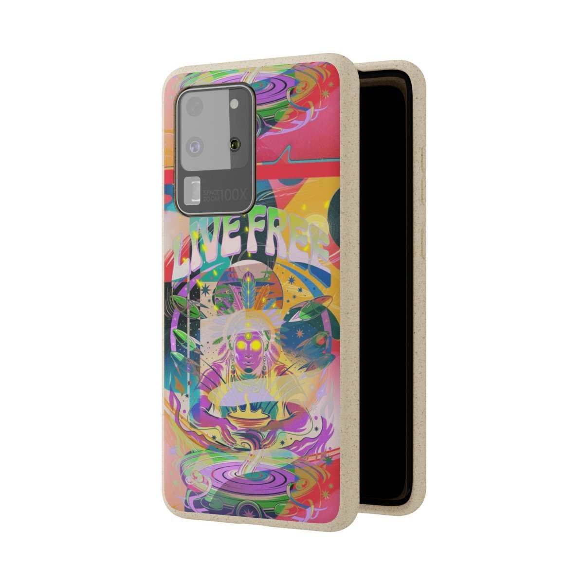 "Live Free" Eco Phone Case - Brandon Fisher Art