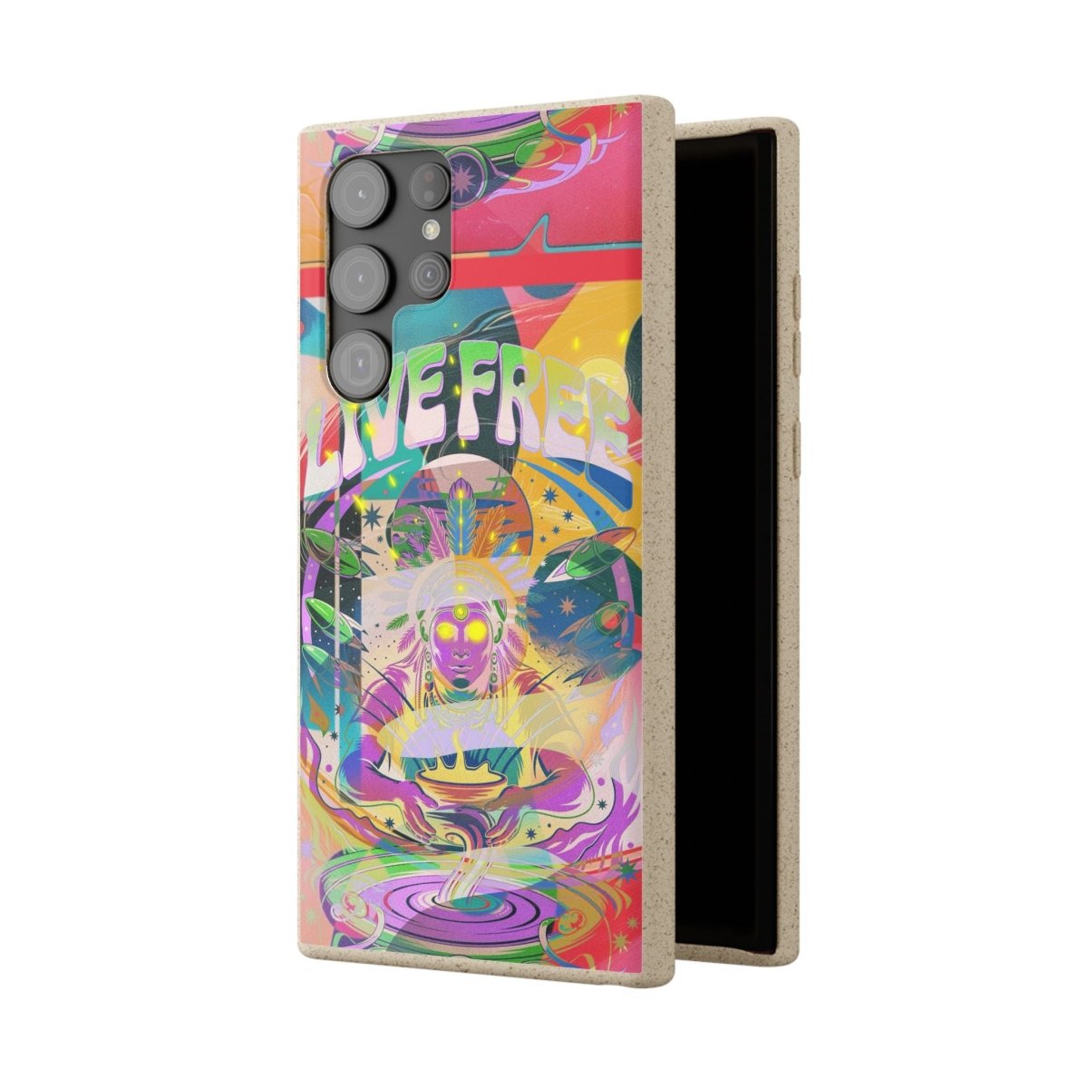 "Live Free" Eco Phone Case - Brandon Fisher Art