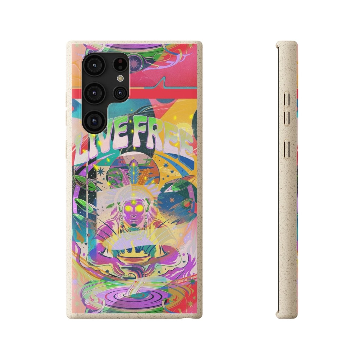 "Live Free" Eco Phone Case - Brandon Fisher Art