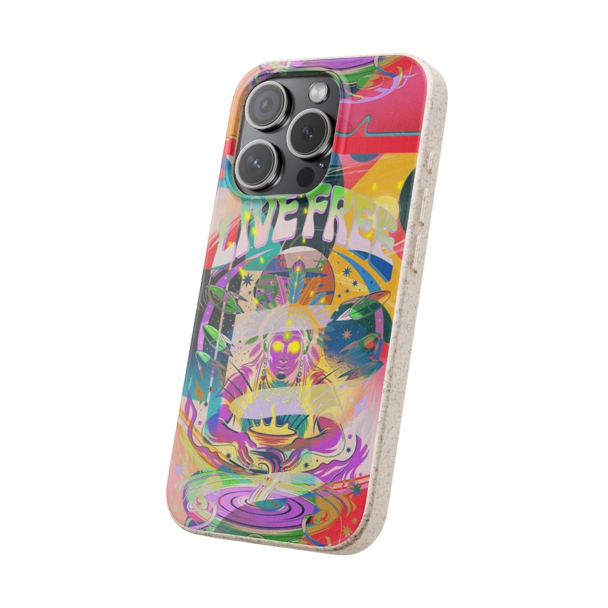 "Live Free" Eco Phone Case - Brandon Fisher Art