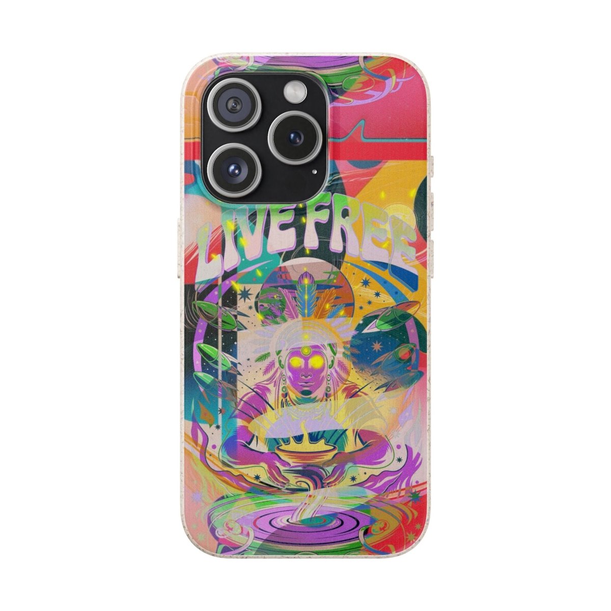 "Live Free" Eco Phone Case - Brandon Fisher Art