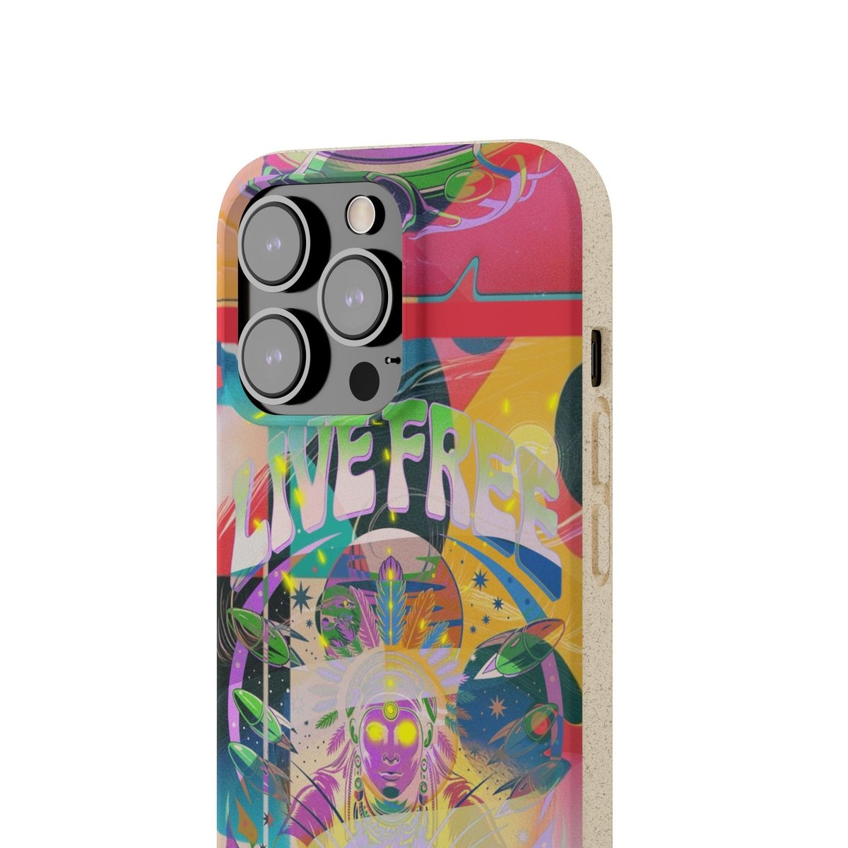 "Live Free" Eco Phone Case - Brandon Fisher Art