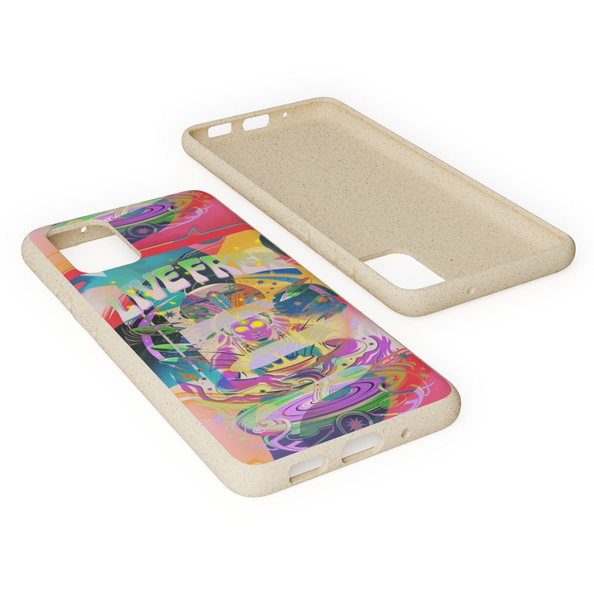 "Live Free" Eco Phone Case - Brandon Fisher Art