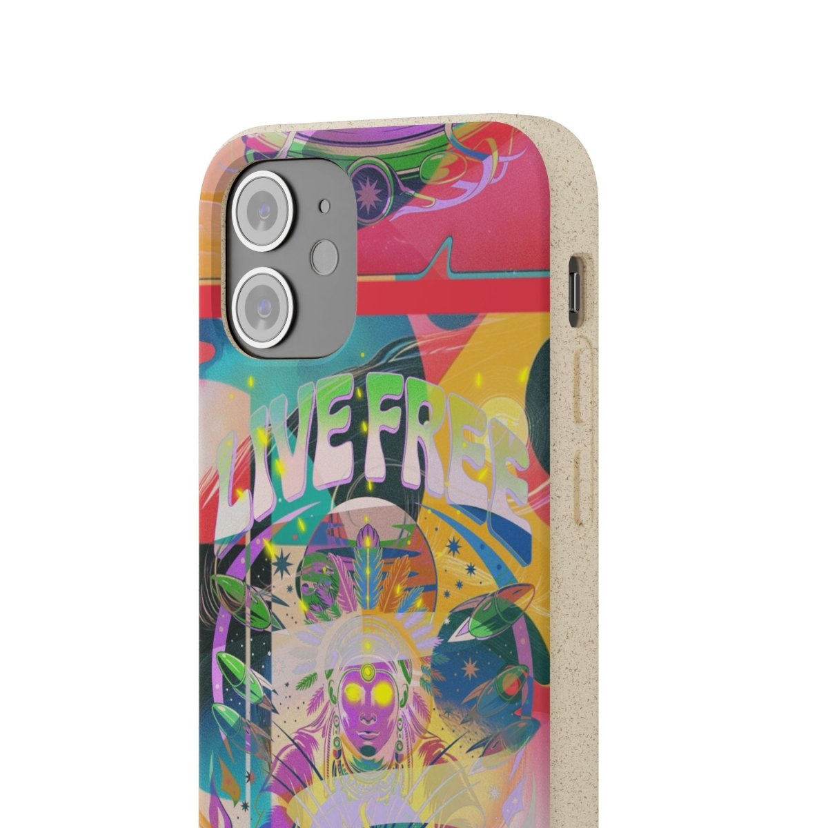 "Live Free" Eco Phone Case - Brandon Fisher Art