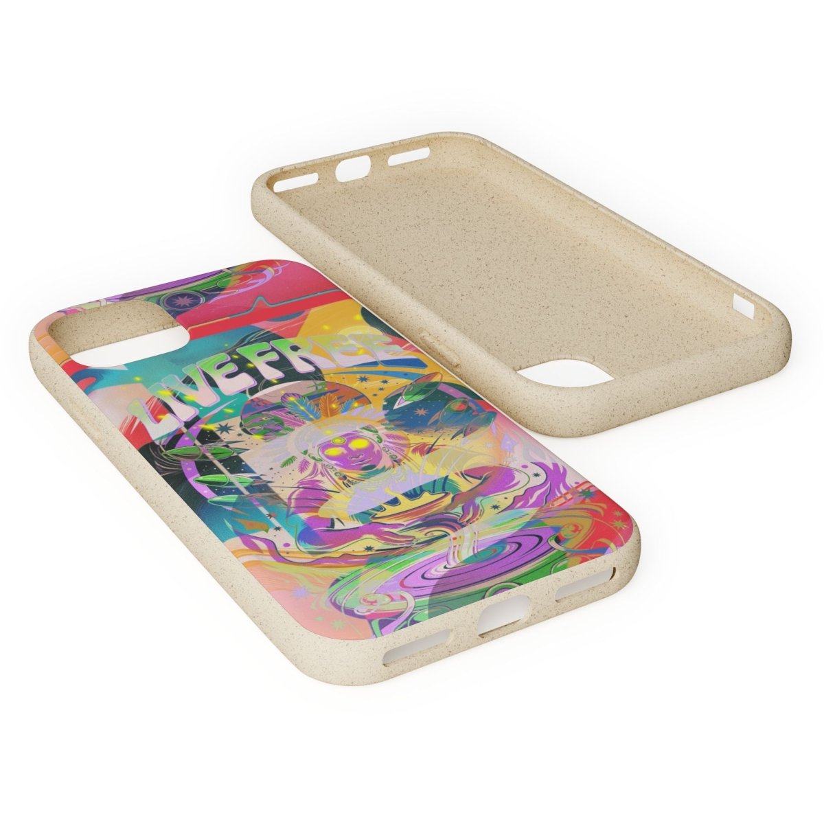 "Live Free" Eco Phone Case - Brandon Fisher Art