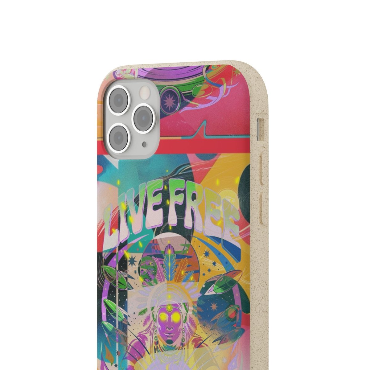 "Live Free" Eco Phone Case - Brandon Fisher Art