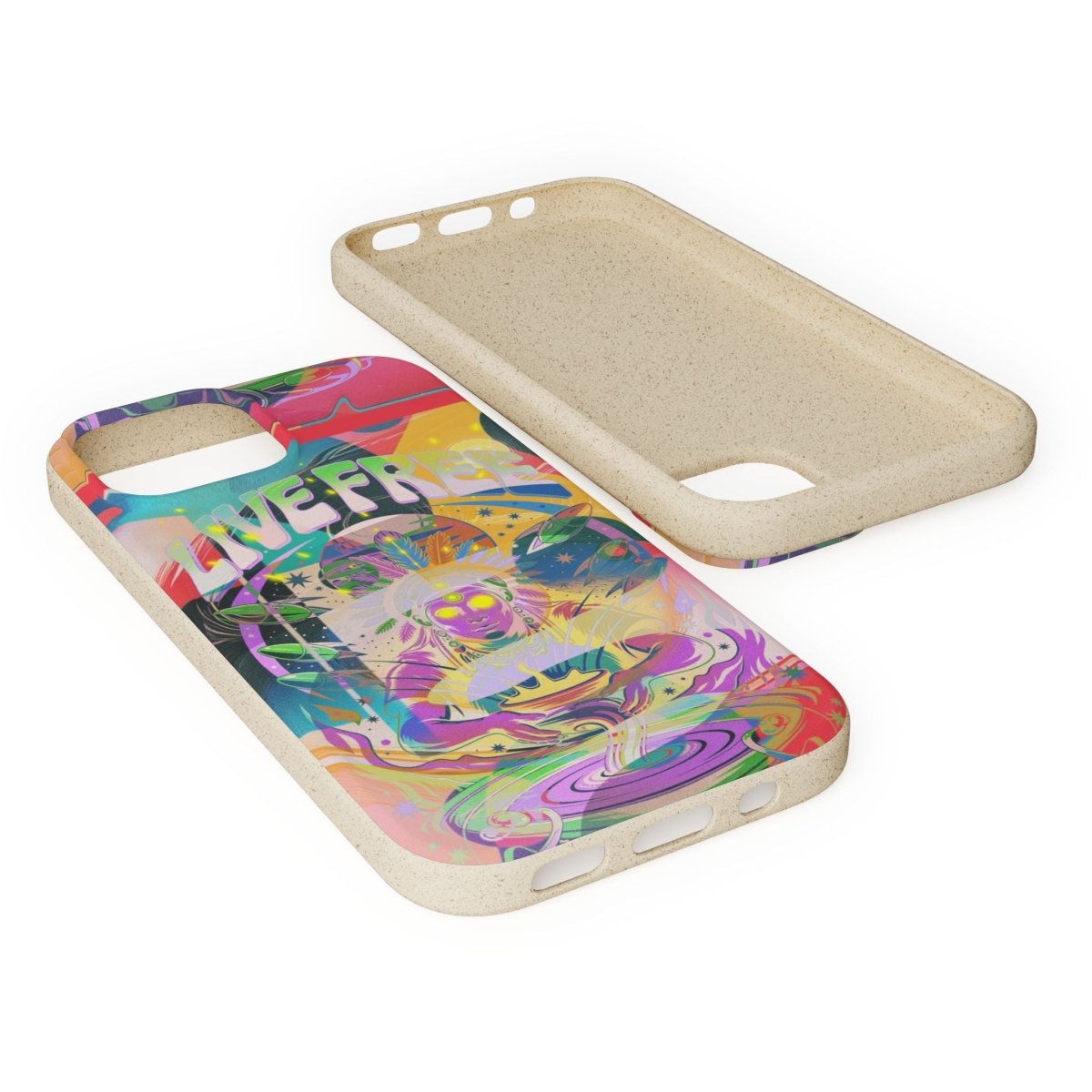 "Live Free" Eco Phone Case - Brandon Fisher Art