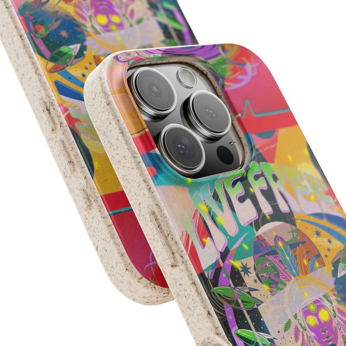 "Live Free" Eco Phone Case - Brandon Fisher Art