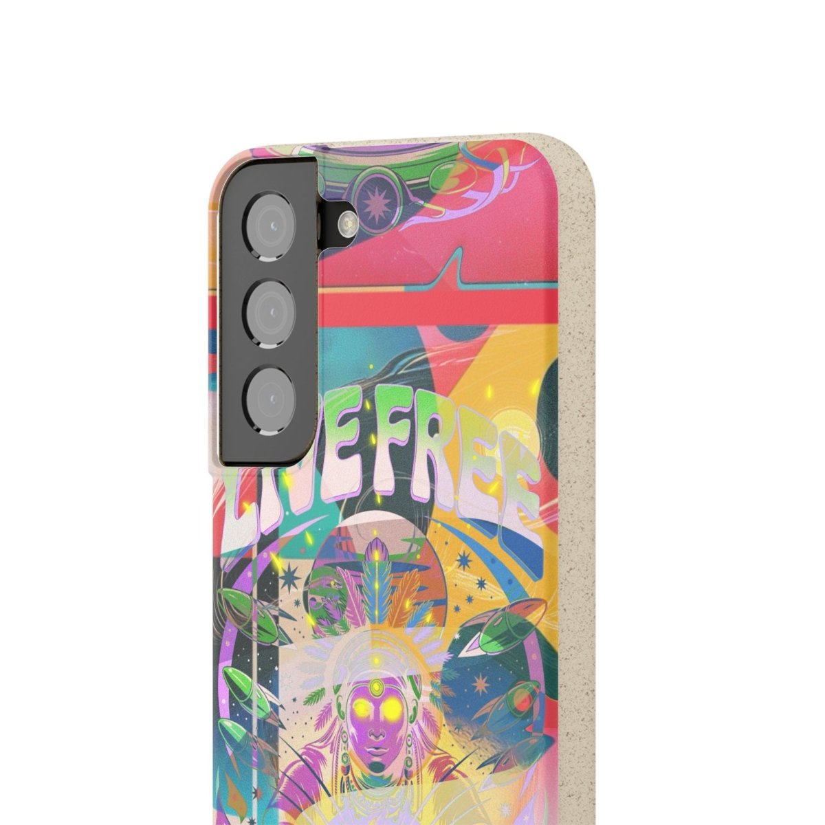 "Live Free" Eco Phone Case - Brandon Fisher Art