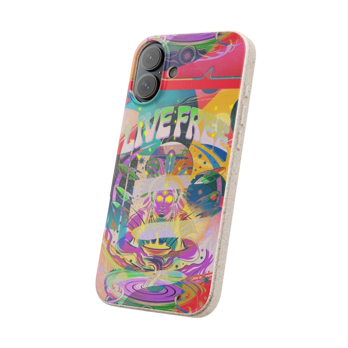 "Live Free" Eco Phone Case - Brandon Fisher Art