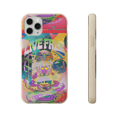 "Live Free" Eco Phone Case - Brandon Fisher Art